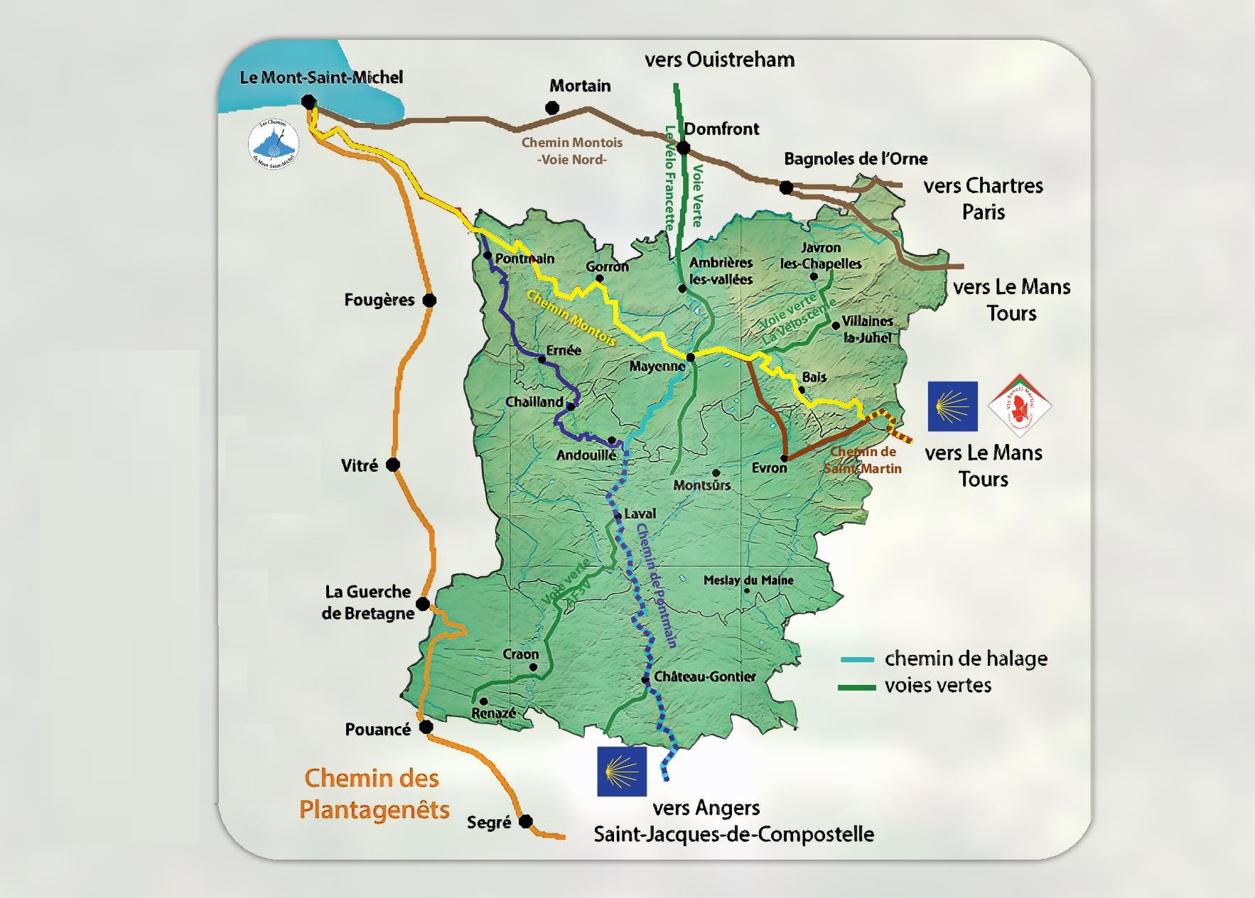 Carte Mayenne 07.2024